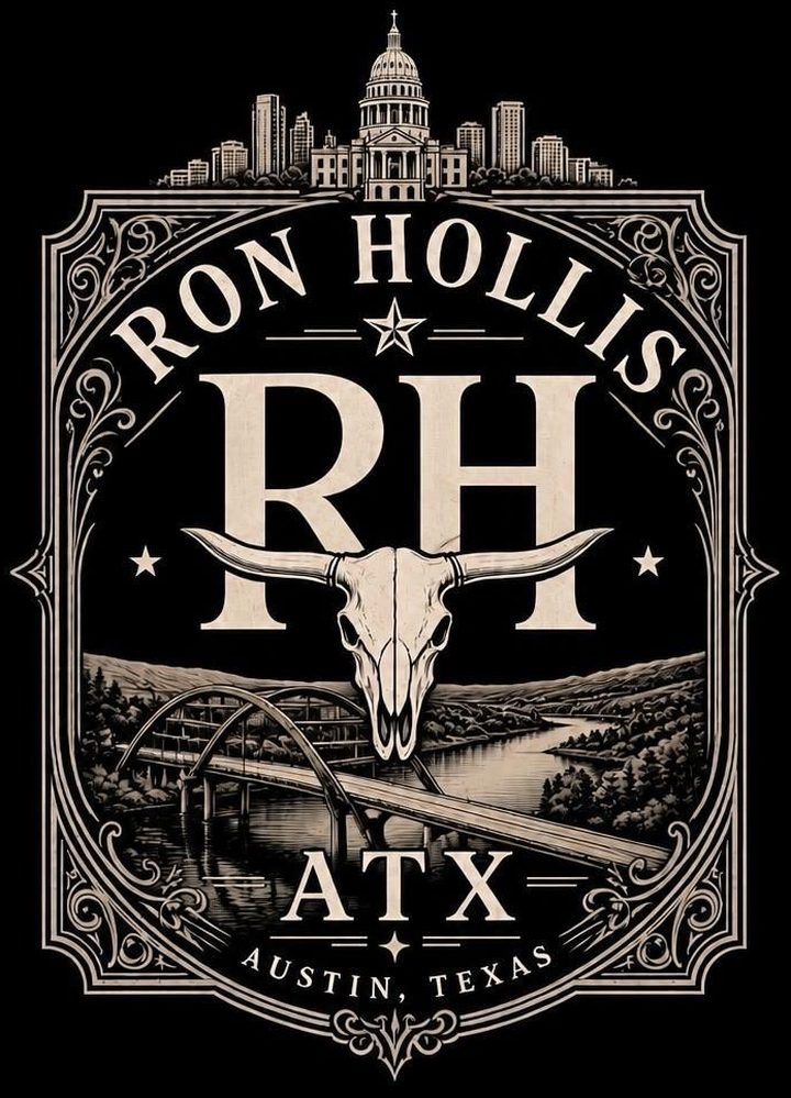 Ron Hollis · ATX · Austin, Texas logo